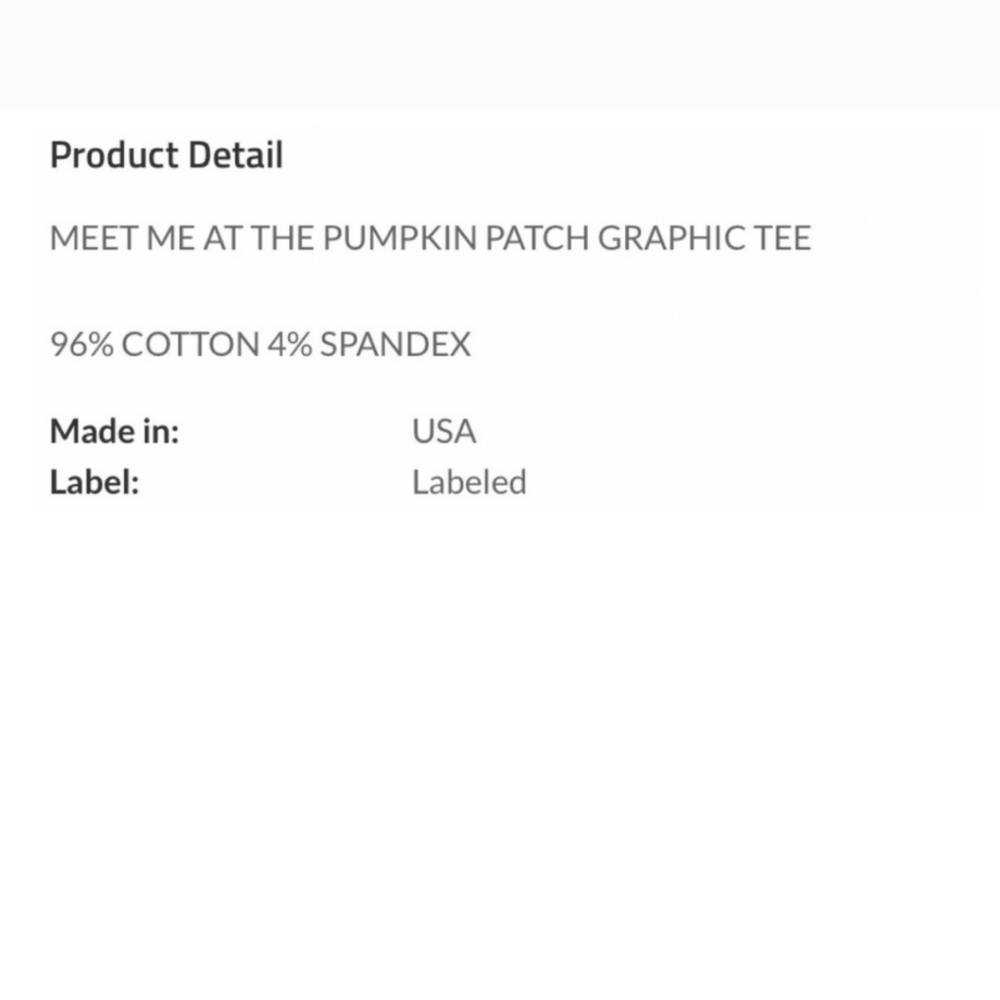 MEET ME AT THE PUMPKIN PATCH TEE🍁 - Picture 5 of 7